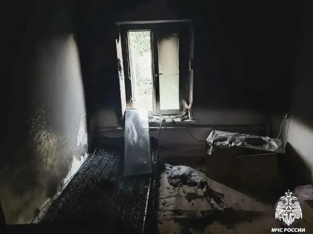 Пожар в Камызякском районе унёс жизнь 72-летнего пенсионера
