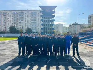 Астраханская молодёжь посмотрела чемпионат по пожарно-спасательному спорту