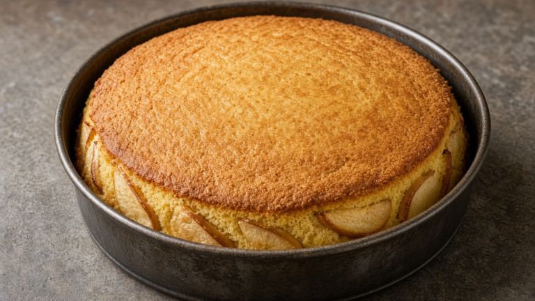 Как испечь шарлотку, которая держит форму